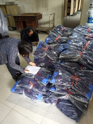 中鐵六局收貨人驗貨點數
