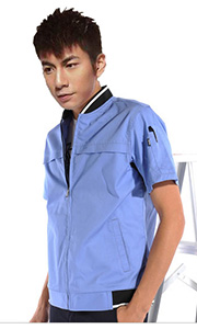 藍(lán)色時(shí)尚工作服